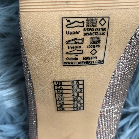 Forever 21 Gold Heels - Picture 5 of 5
